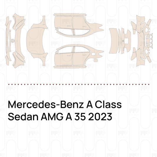 Pre-Cut PPF Mercedes-Benz A Class Sedan AMG A 35 2023