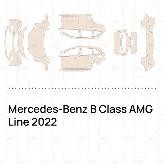 Pre-Cut PPF Mercedes-Benz B Class AMG Line 2022