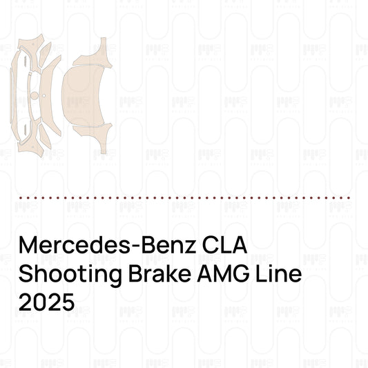 Pre-Cut PPF Mercedes-Benz CLA Shooting Brake AMG Line 2025