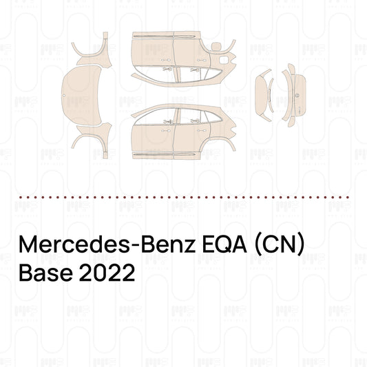 Pre-Cut PPF Mercedes-Benz EQA (CN) Base 2022