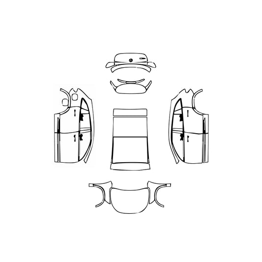 Pre-Cut PPF Mercedes-Benz EQA (CN) Base 2024 - PPF-Kits