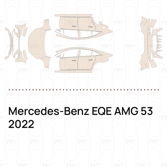 Pre-Cut PPF Mercedes-Benz EQE AMG 53 2022