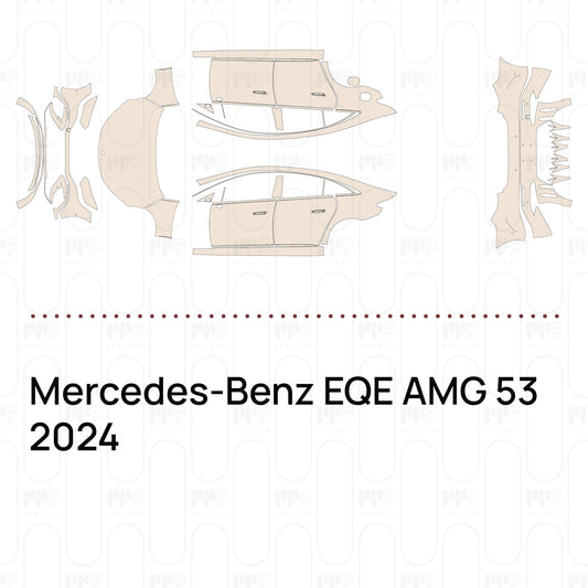 Pre-Cut PPF Mercedes-Benz EQE AMG 53 2024