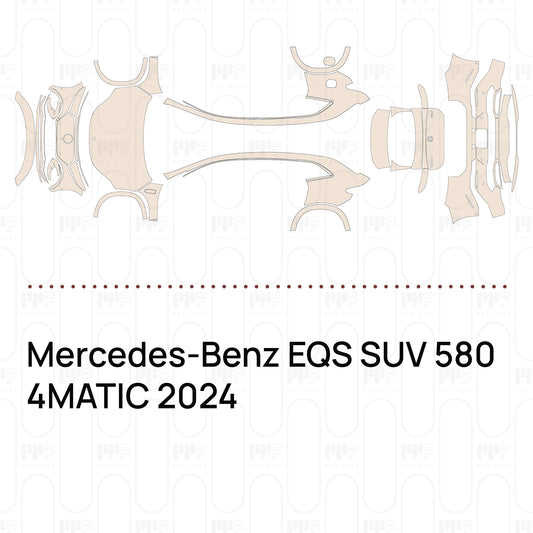 Pre-Cut PPF Mercedes-Benz EQS SUV 580 4MATIC 2024