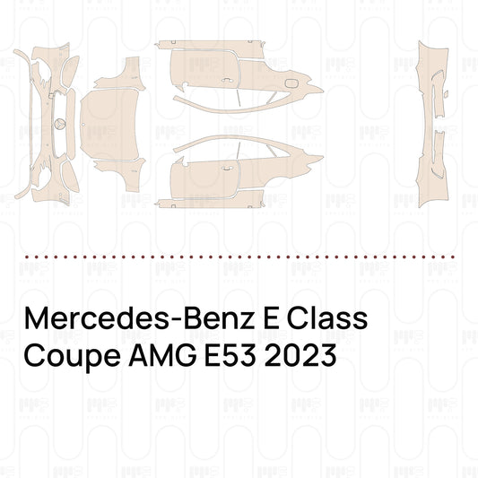 Pre-Cut PPF Mercedes-Benz E Class Coupe AMG E53 2023