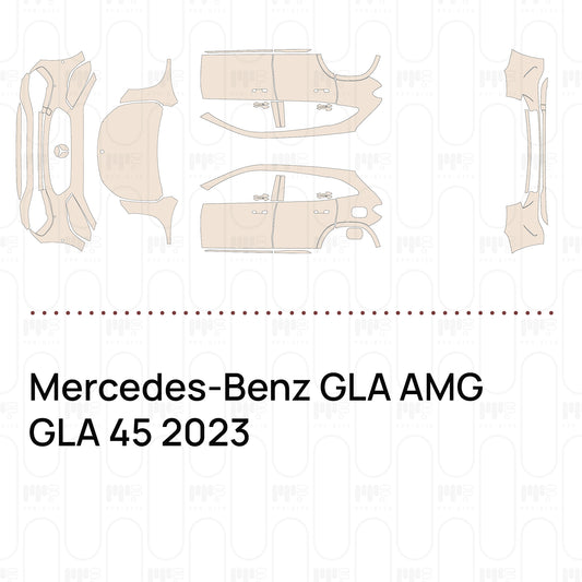 Pre-Cut PPF Mercedes-Benz GLA AMG GLA 45 2023