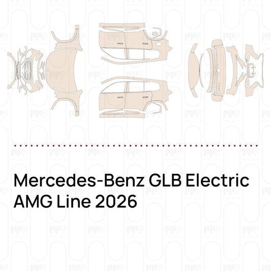Pre-Cut PPF Mercedes-Benz GLB Electric AMG Line 2026