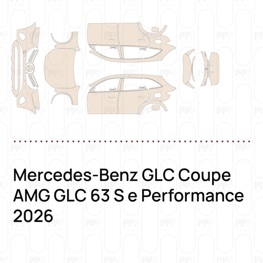 Pre-Cut PPF Mercedes-Benz GLC Coupe AMG GLC 63 S e Performance 2026
