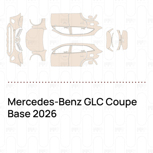 Pre-Cut PPF Mercedes-Benz GLC Coupe Base 2026