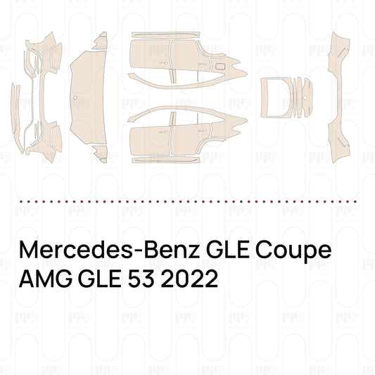Pre-Cut PPF Mercedes-Benz GLE Coupe AMG GLE 53 2022