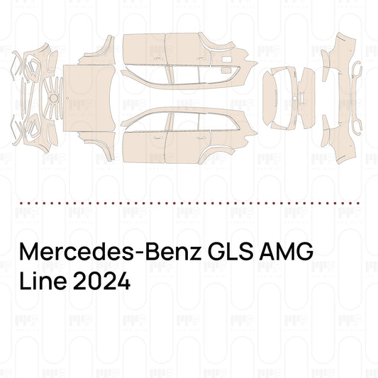 Pre-Cut PPF Mercedes-Benz GLS AMG Line 2024
