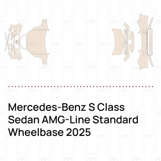 Pre-Cut PPF Mercedes-Benz S Class Sedan AMG-Line Standard Wheelbase 2025