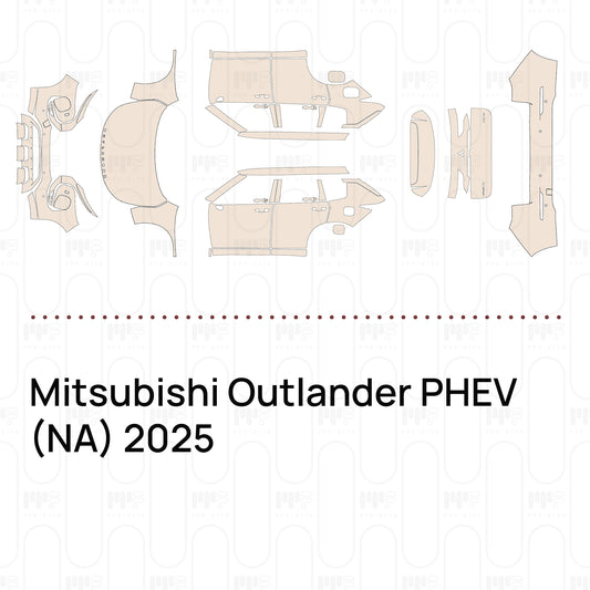 Pre-Cut PPF Mitsubishi Outlander PHEV (NA) 2025