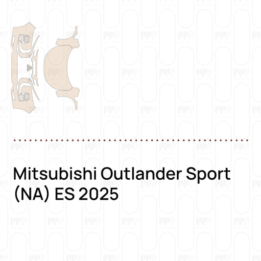 Pre-Cut PPF Mitsubishi Outlander Sport (NA) ES 2025