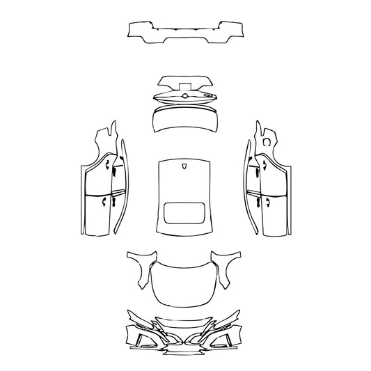 Pre-Cut PPF Nissan Altima (US) SL 2024 - PPF-Kits