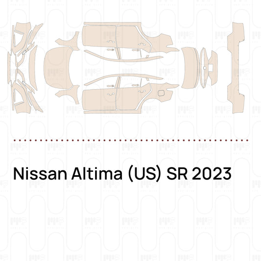 Pre-Cut PPF Nissan Altima (US) SR 2023