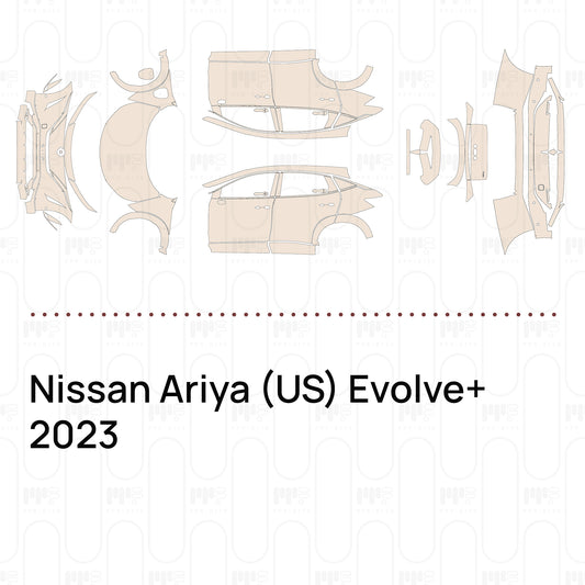 Pre-Cut PPF Nissan Ariya (US) Evolve+ 2023