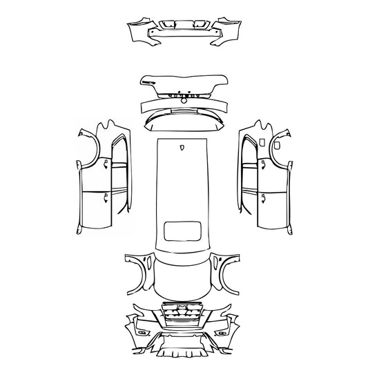 Pre-Cut PPF Nissan Armada (US) Platinum 2024 - PPF-Kits