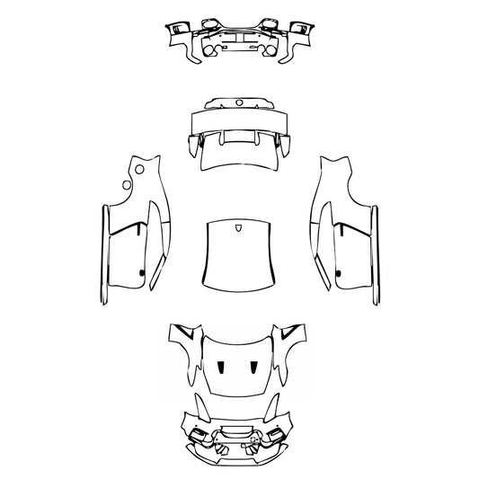 Pre-Cut PPF Nissan GT-R Nismo 2017 - PPF-Kits