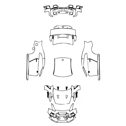 Pre-Cut PPF Nissan GT-R Nismo 2020 - PPF-Kits