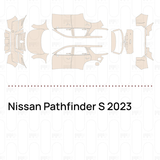 Pre-Cut PPF Nissan Pathfinder S 2023