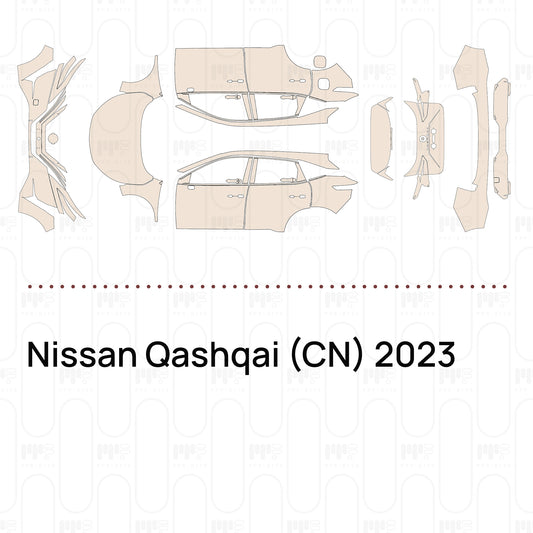 Pre-Cut PPF Nissan Qashqai (CN) 2023