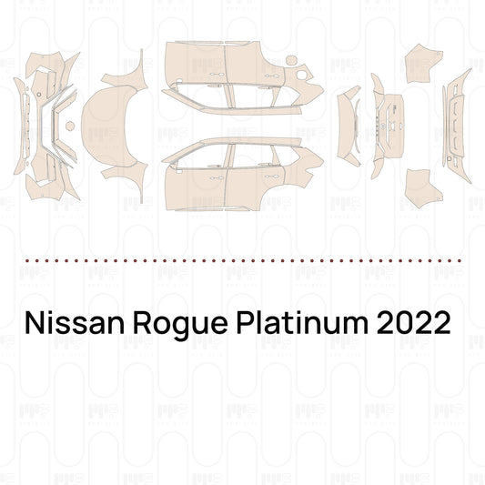 Pre-Cut PPF Nissan Rogue Platinum 2022