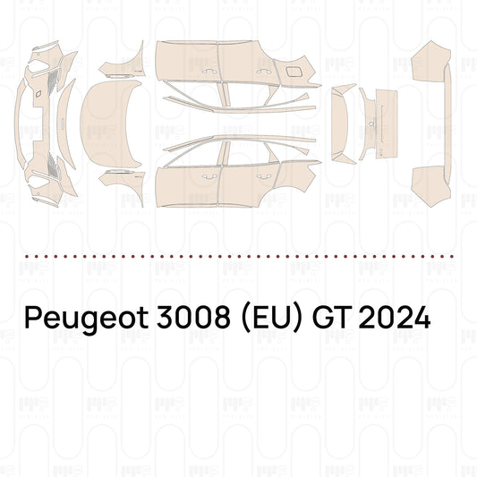 Pre-Cut PPF Peugeot 3008 (EU) GT 2024