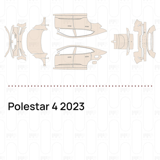 Pre-Cut PPF Polestar 4 2023