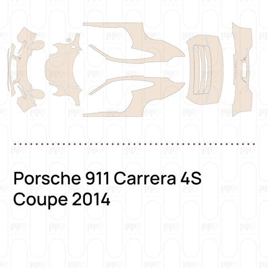 Pre-Cut PPF Porsche 911 Carrera 4S Coupe 2014