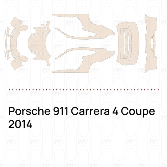 Pre-Cut PPF Porsche 911 Carrera 4 Coupe 2014