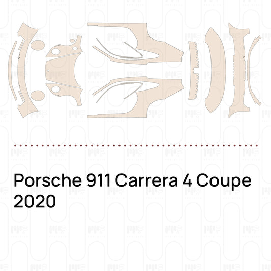 Pre-Cut PPF Porsche 911 Carrera 4 Coupe 2020