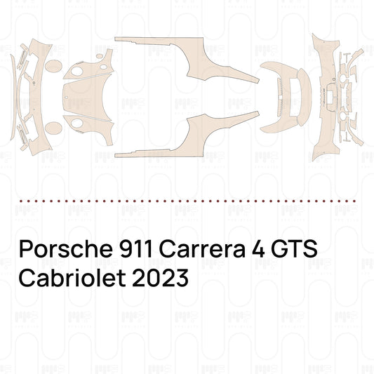 Pre-Cut PPF Porsche 911 Carrera 4 GTS Cabriolet 2023