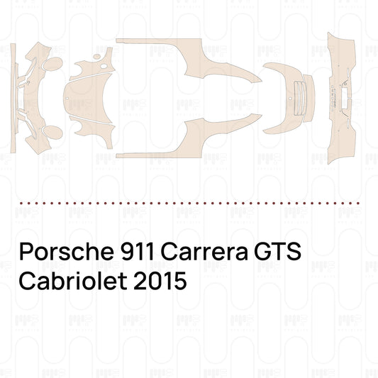 Pre-Cut PPF Porsche 911 Carrera GTS Cabriolet 2015