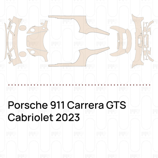 Pre-Cut PPF Porsche 911 Carrera GTS Cabriolet 2023