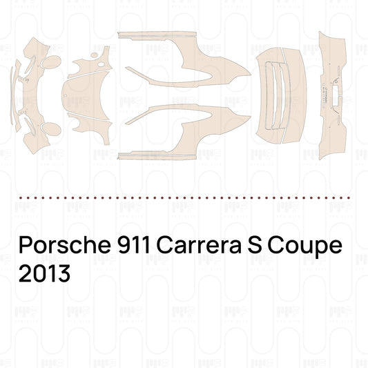 Pre-Cut PPF Porsche 911 Carrera S Coupe 2013