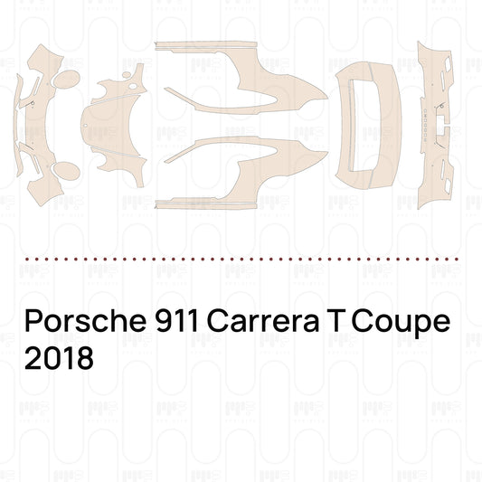 Pre-Cut PPF Porsche 911 Carrera T Coupe 2018