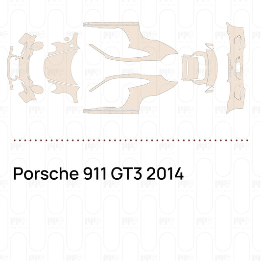 Pre-Cut PPF Porsche 911 GT3 2014