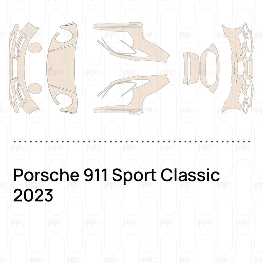 Pre-Cut PPF Porsche 911 Sport Classic 2023