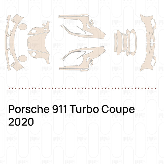 Pre-Cut PPF Porsche 911 Turbo Coupe 2020