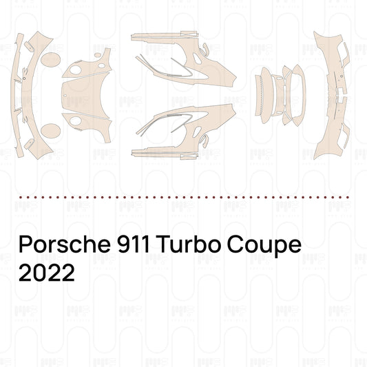 Pre-Cut PPF Porsche 911 Turbo Coupe 2022