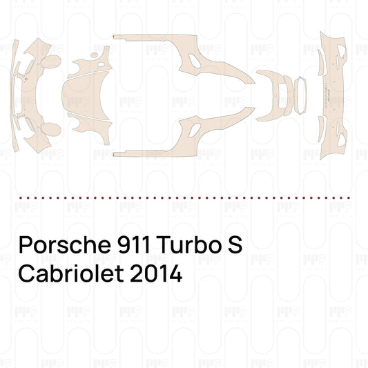 Pre-Cut PPF Porsche 911 Turbo S Cabriolet 2014