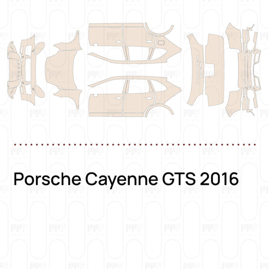 Pre-Cut PPF Porsche Cayenne GTS 2016