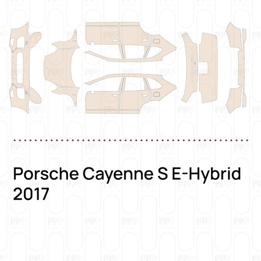 Pre-Cut PPF Porsche Cayenne S E-Hybrid 2017
