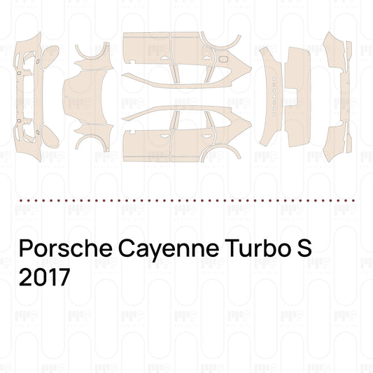 Pre-Cut PPF Porsche Cayenne Turbo S 2017