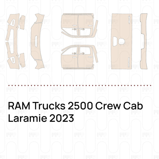 RAM Trucks 2500 Crew Cab Laramie 2023 – Pellicola protettiva PPF pretagliata