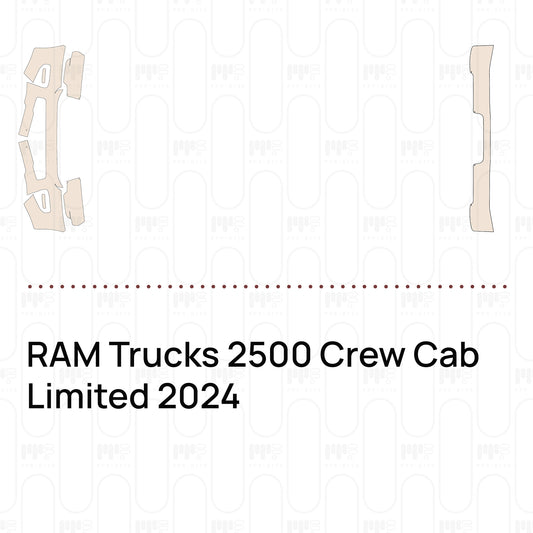 RAM Trucks 2500 Crew Cab Limited 2024 – Pellicola protettiva PPF pretagliata