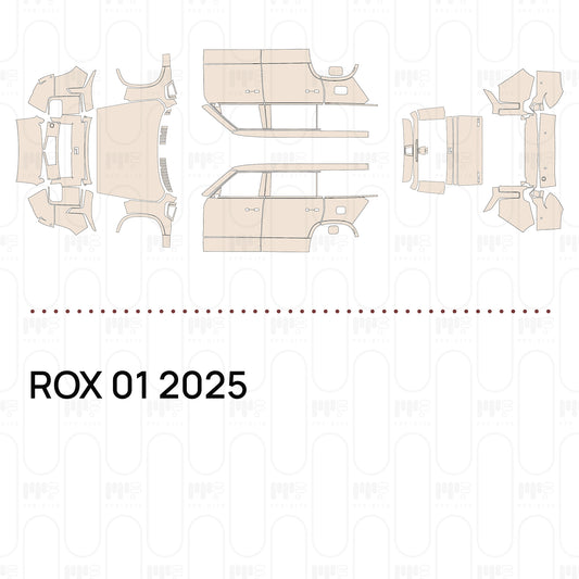 ROX 01 2025 – Pellicola protettiva PPF pretagliata