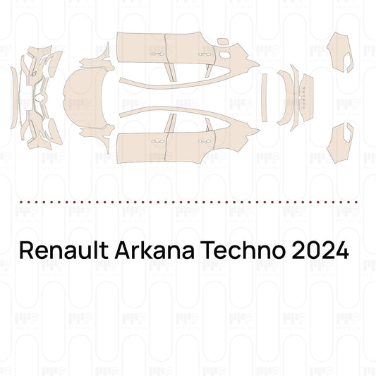 Pre-Cut PPF Renault Arkana Techno 2024