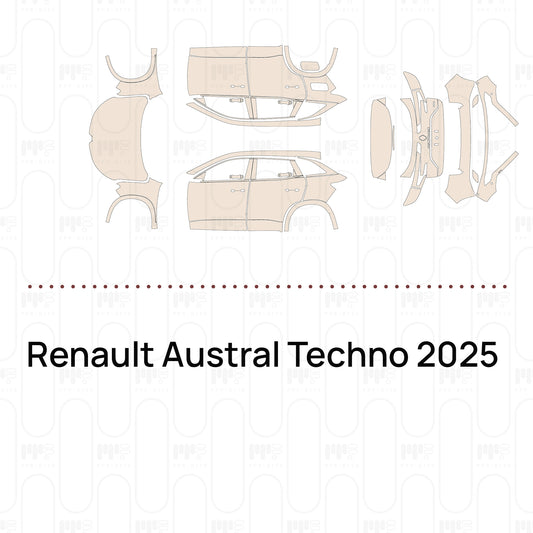 Pre-Cut PPF Renault Austral Techno 2025